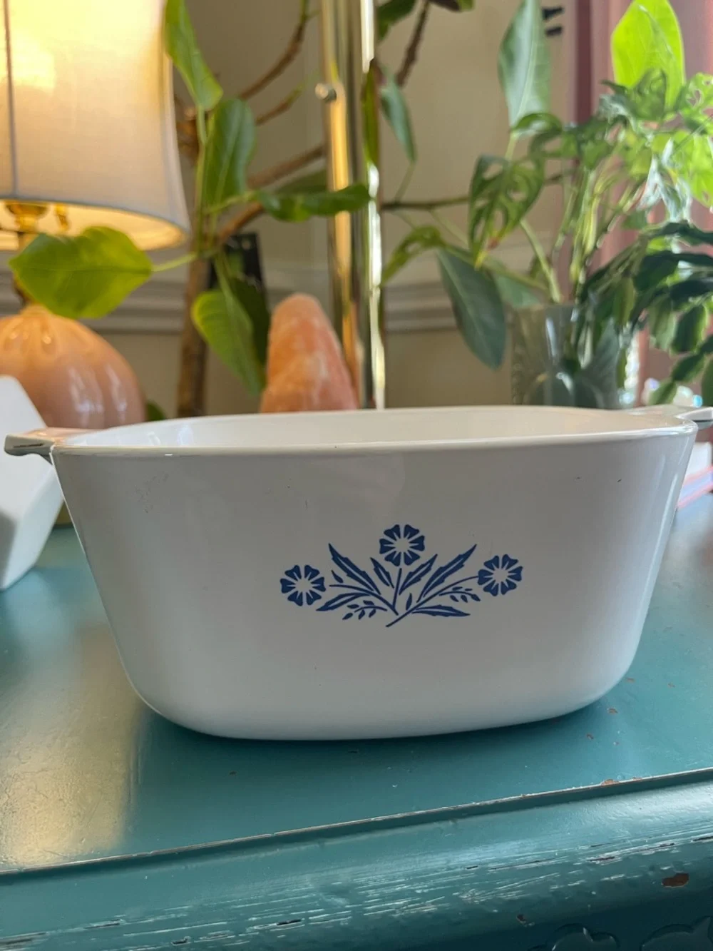 Vintage Corning Ware Blue Cornflower 2.5 Qt Casserole Dish - No Lid